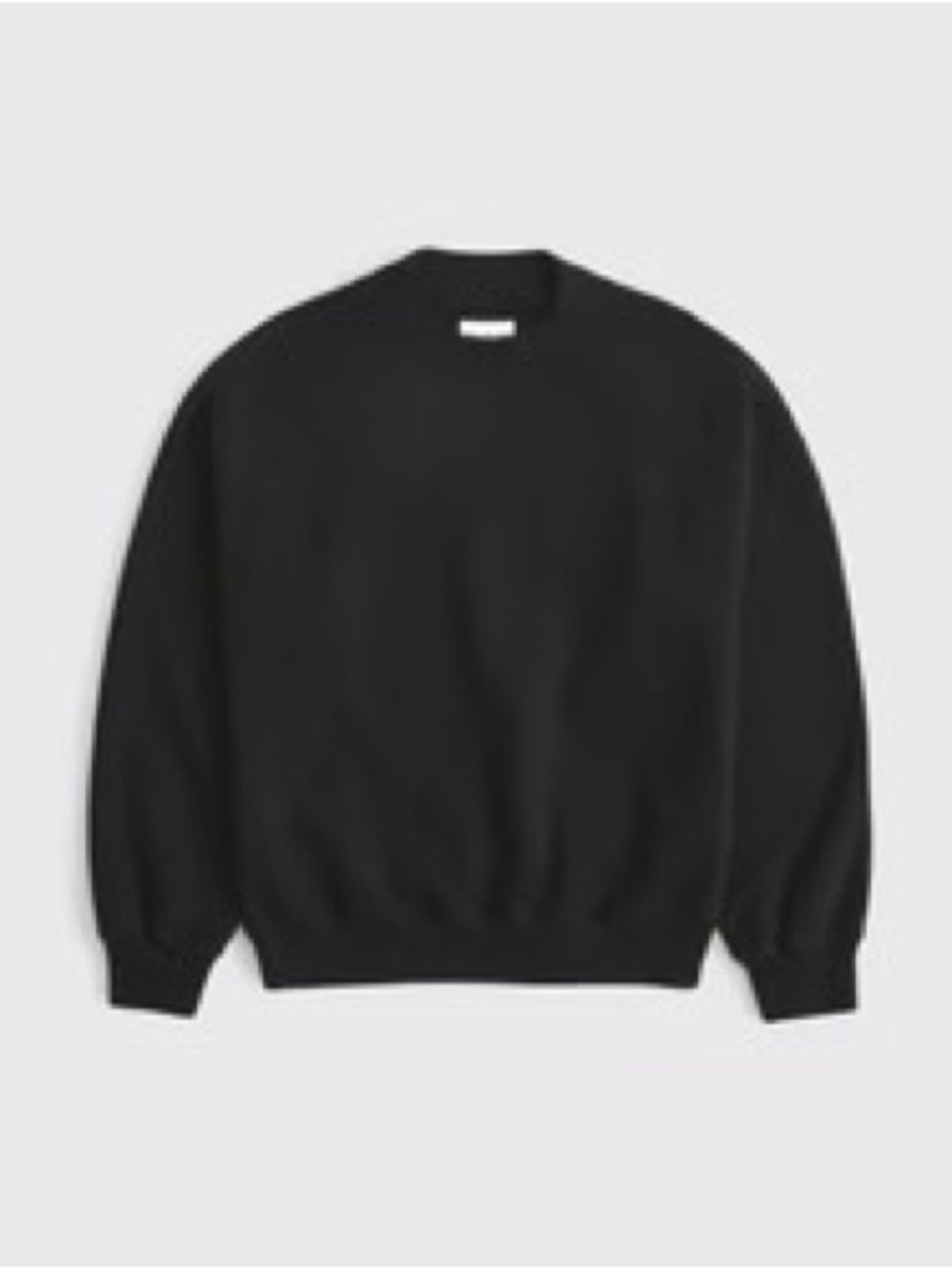 Abercrombie & Fitch Black Women's Mockneck Sweatshirt